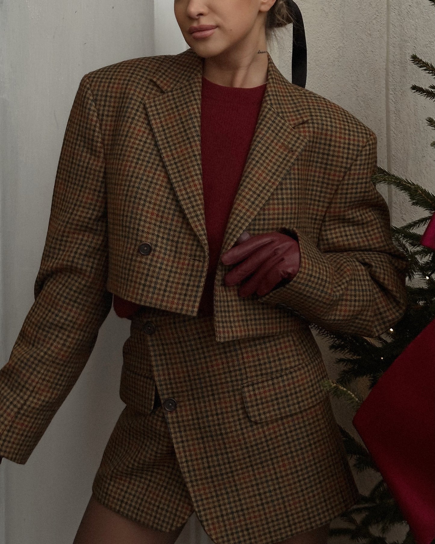 MUSTARD&RED SET - XS